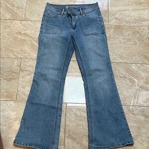 NOBO Classic Blue Wide Leg Jeans